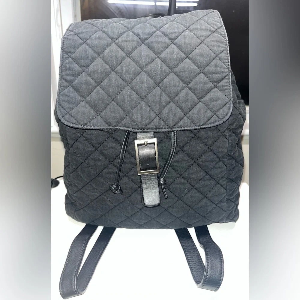 LL Bean Quilted Small Backpack - Picture 1 of 13